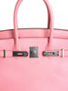 Like New. Hermes Birkin 30 Rose Confetti Epsom PHW. ZMS743KW|3921