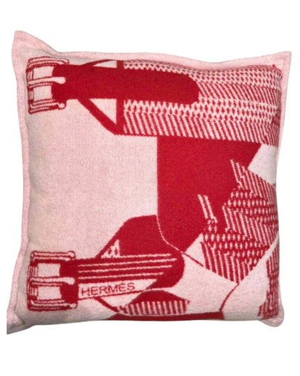 Brand New. Hermes Avalon Pillow Red|11009