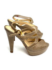 Like New. Prada Open Toe Heel Beige. 35|10681