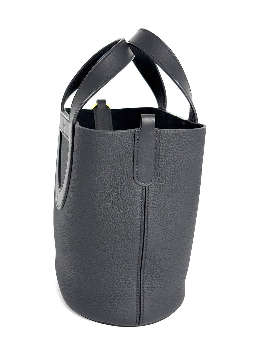 Brand New. Hermes In The Loop 18 Black GHW. UBS011ZB|3753