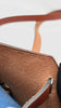 Preowned. Hermes Herbag 31 Canvas Blue France PHW. TS007AU|5361