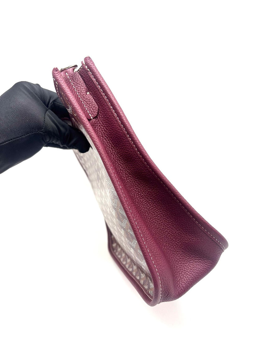 Brand New. Goyard Musette Burgundy. LME020283|17903