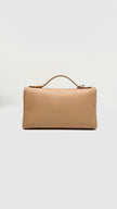 Unused. Loro Piana L19 Extra Pocket Phyton Nude GHW|10265