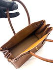 Like New. Hermes 3 in 1 Birkin 30 Fauve Barenia Faubourg and Toile GHW. UAS791NF|17452