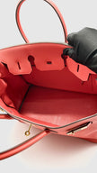 Preowned. Hermes Birkin 35 Rose Jaipur Clemence GHW. R212E|12248