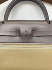 Preowned. Hermes Herbag 31 Trench/Ebene Canvass PHW. UMN009KD|10296