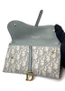 Preowned. Dior Saddle WOC Gray. 47-MA-0213|6743