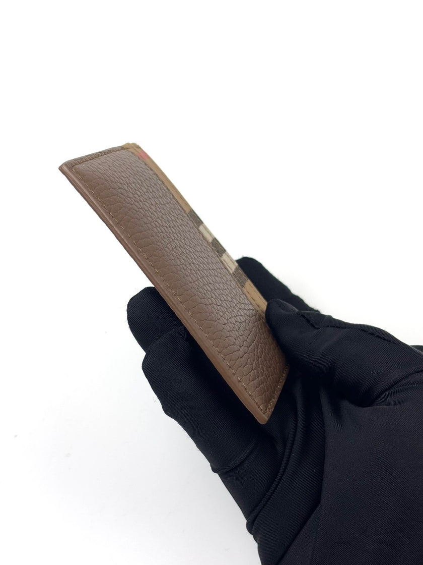 [SALE] Brand New. Burberry Card Holder Canvass Brown|6779