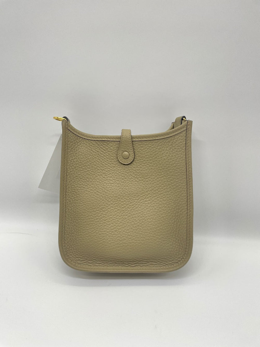 Unused. Hermes Evelyne TPM Beige Marfa Clemence GHW. WTS003AU|9059