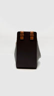 Preowned. Loewe Hammock Small Bicolor Dark Brown/Camel|16092