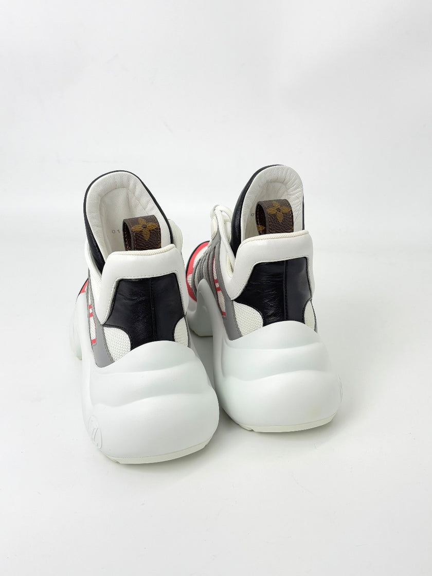Brand New. LV Archlight White/Pink. 36.5|7346