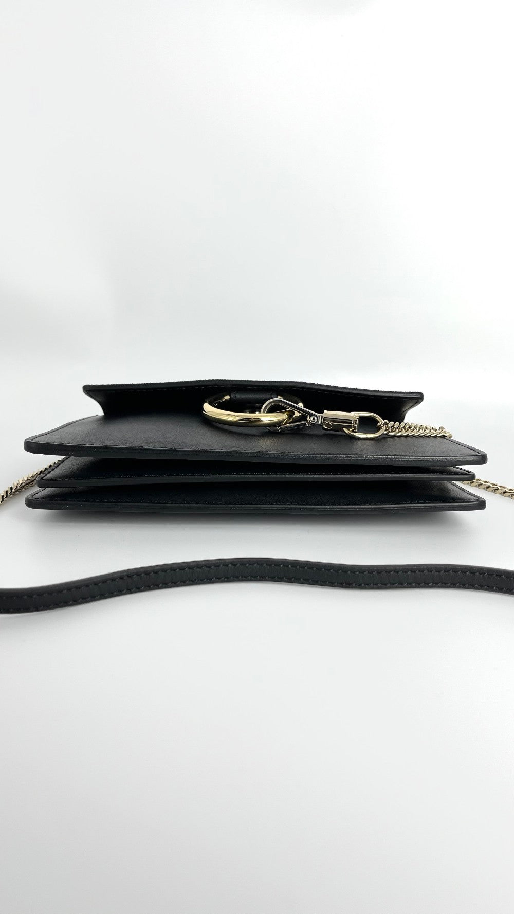 Preowned. Chloe Faye Small Black|4644
