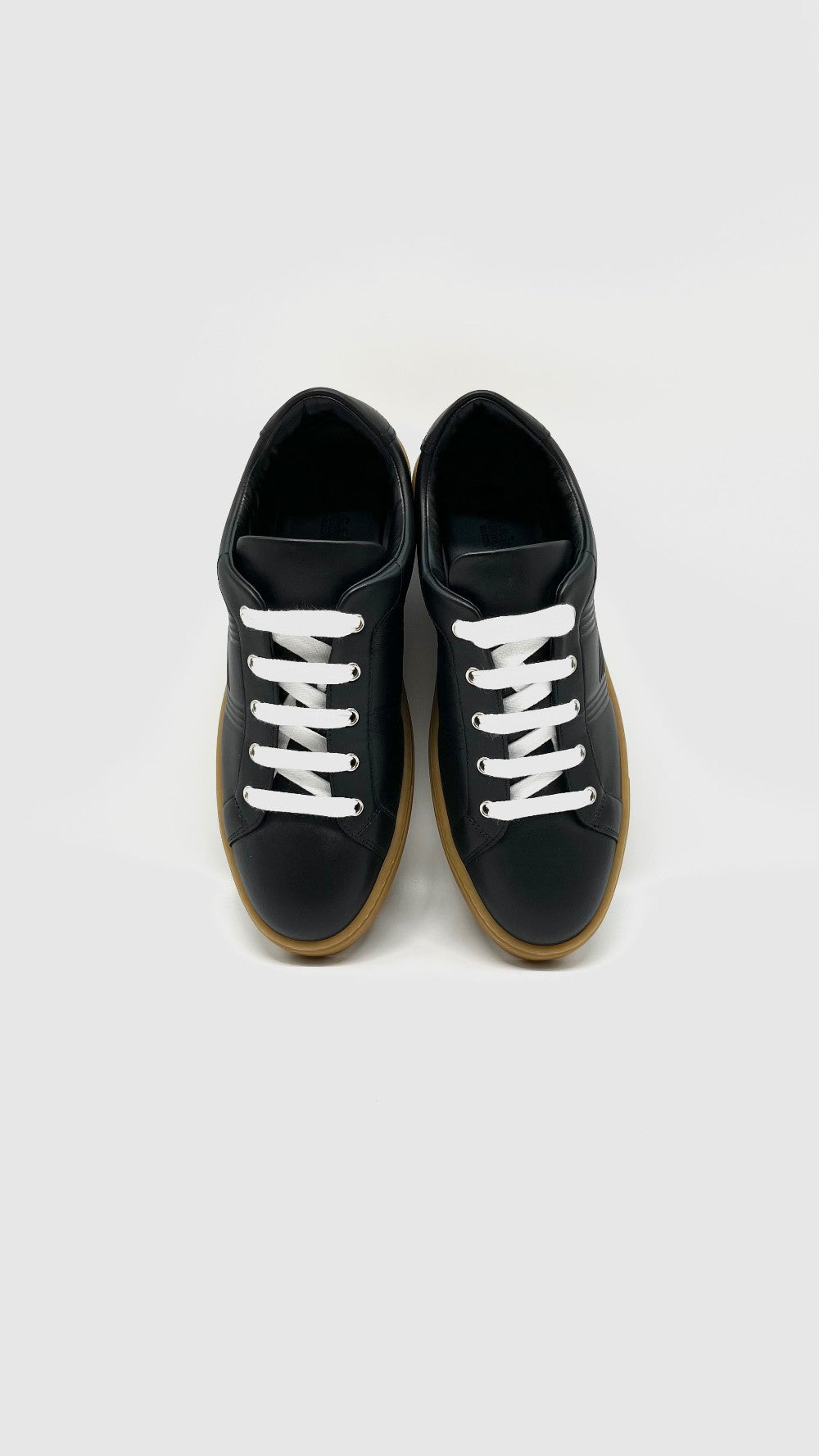 Brand New. Hermes Avantage Sneakers Black H En Bias. 41|12336