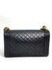 Preowned. Chanel Leboy New Medium Lambskin Black GHW. 21698415|8167