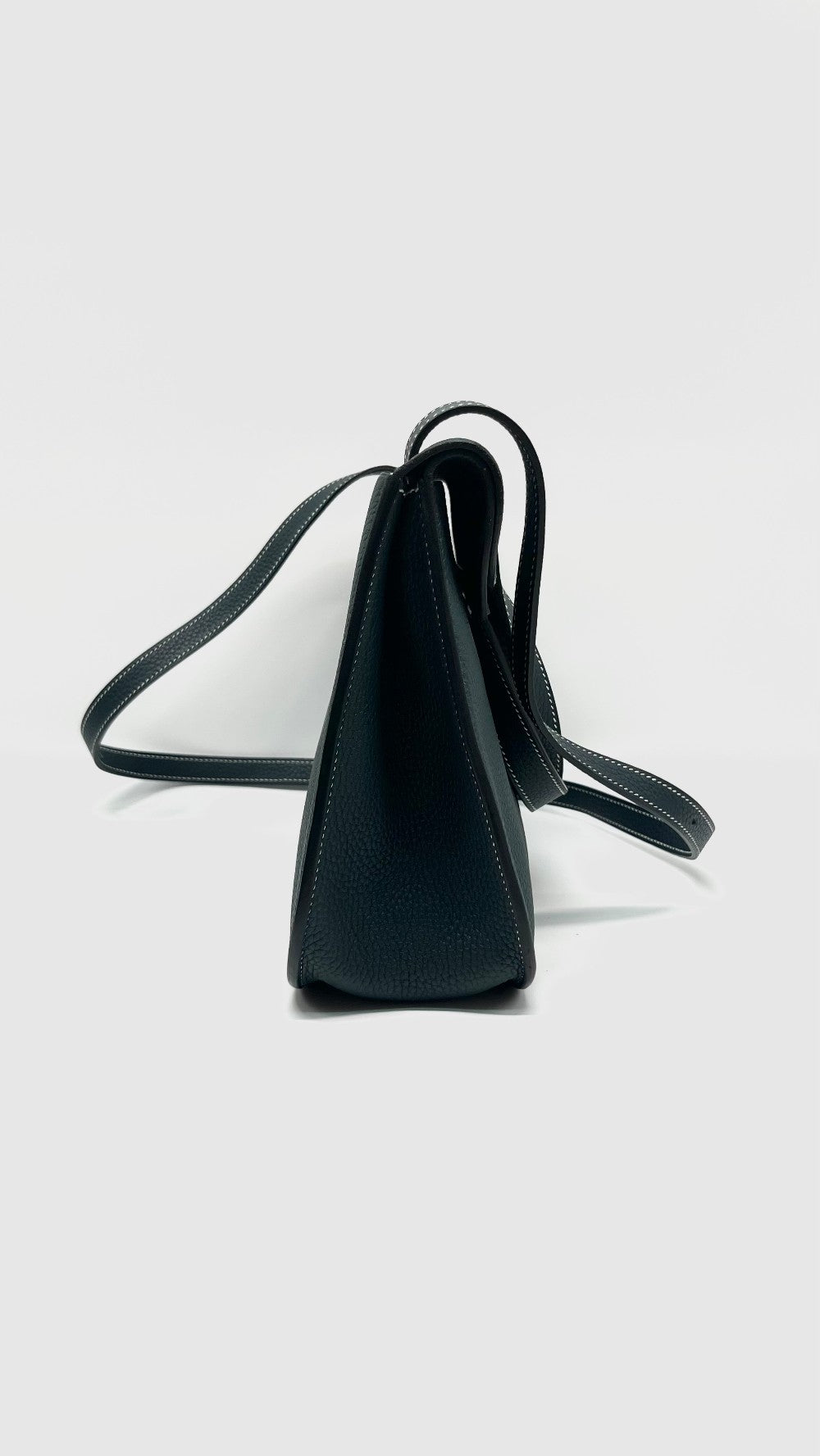 Brand New. Hermes Halzan 31 Togo Vert Bosphore GHW. CBT011TD|11429