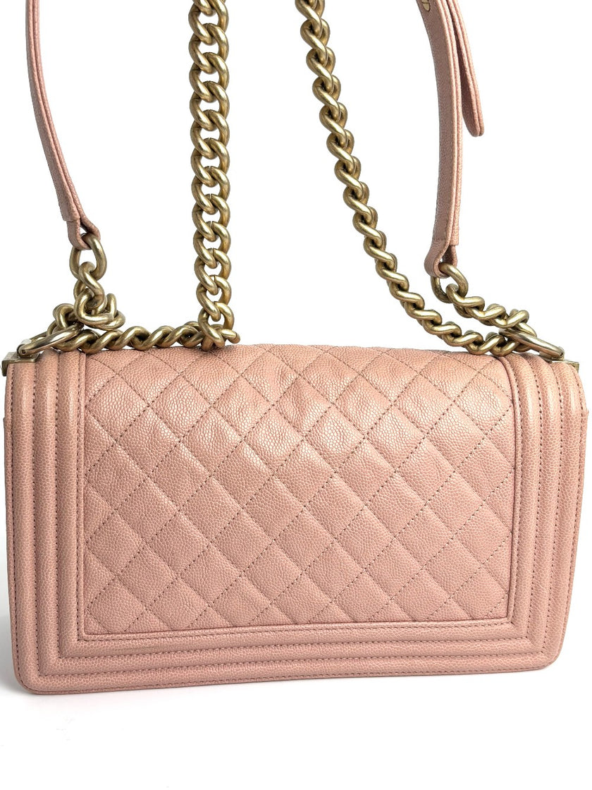 Preowned. Chanel Leboy Old Medium Light Pink. 25398279|4308