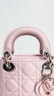 Brand New. Lady Dior Mini Pale Pink. 15-MA-0211|4402
