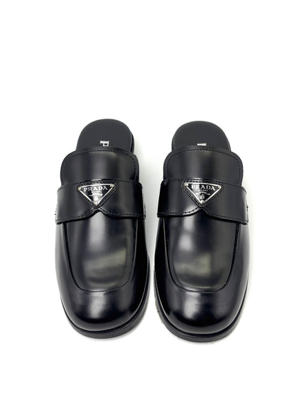 Preowned. Prada Calzature Donna Mules Black. 35.5|6438