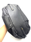 Preowned. Prada Black Soft Calfskin Leather Satchel Bag|17649
