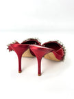 Brand New. Manolo Blahnik Heel Red. 37|7381
