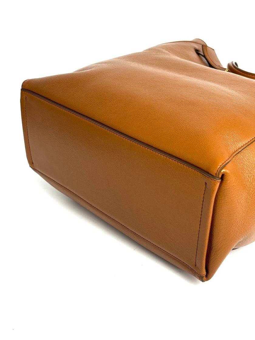 Unused. Givenchy Voyou Tote Medium Tan|12481