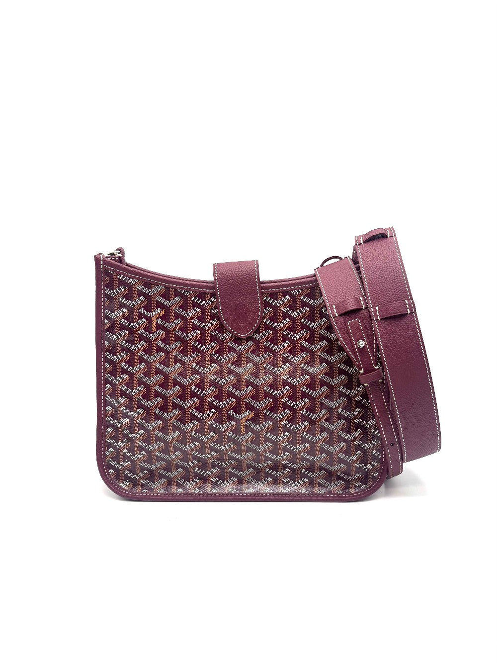 Brand New. Goyard Musette Burgundy. LME020283|17901