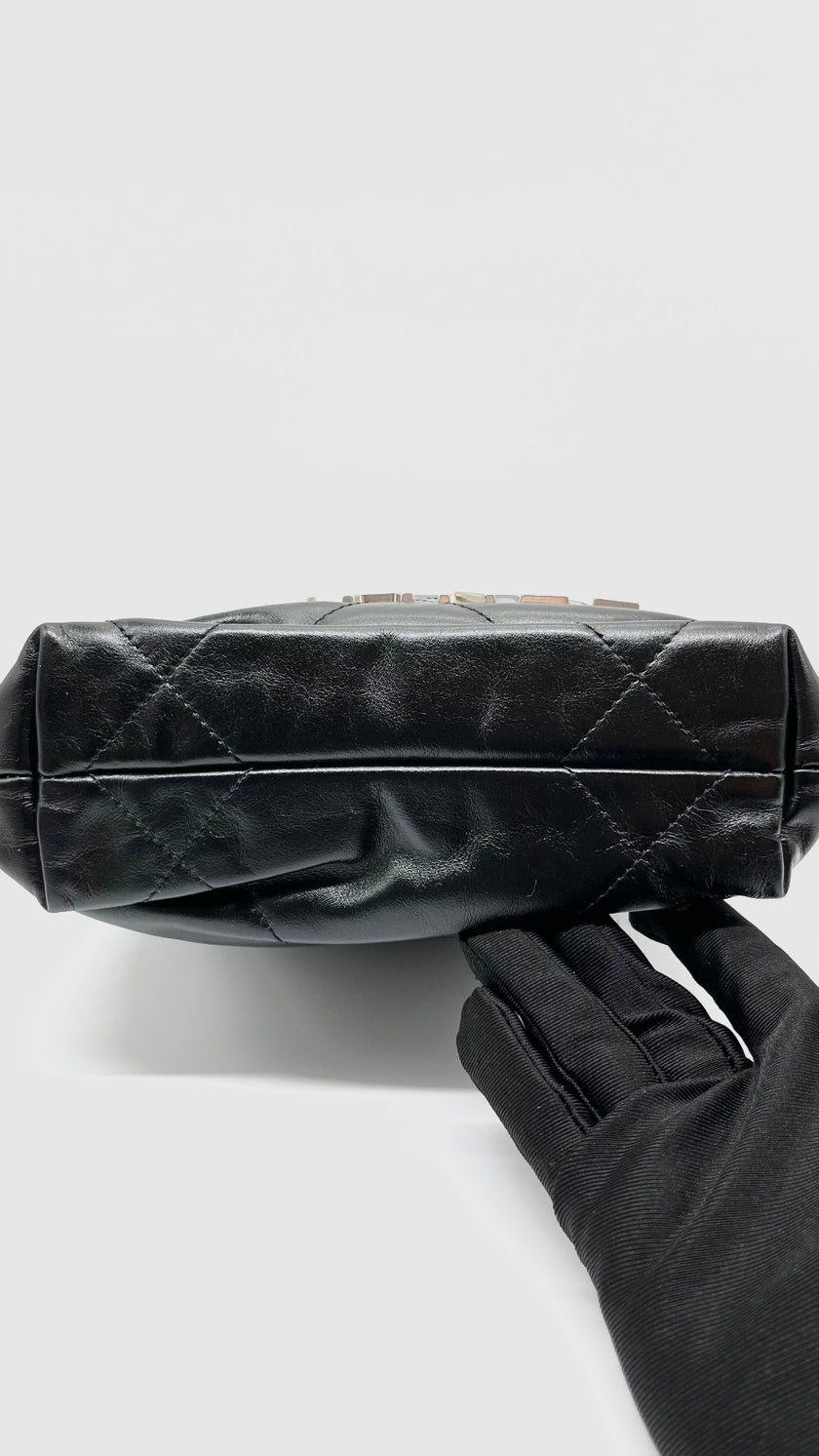 Brand New. Chanel 22 Mini Black SHW. ELE868AR|5277