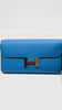 Brand New. Hermes Constance To Go Exotic HW Blue Zanzibar. UAI005IT|5516