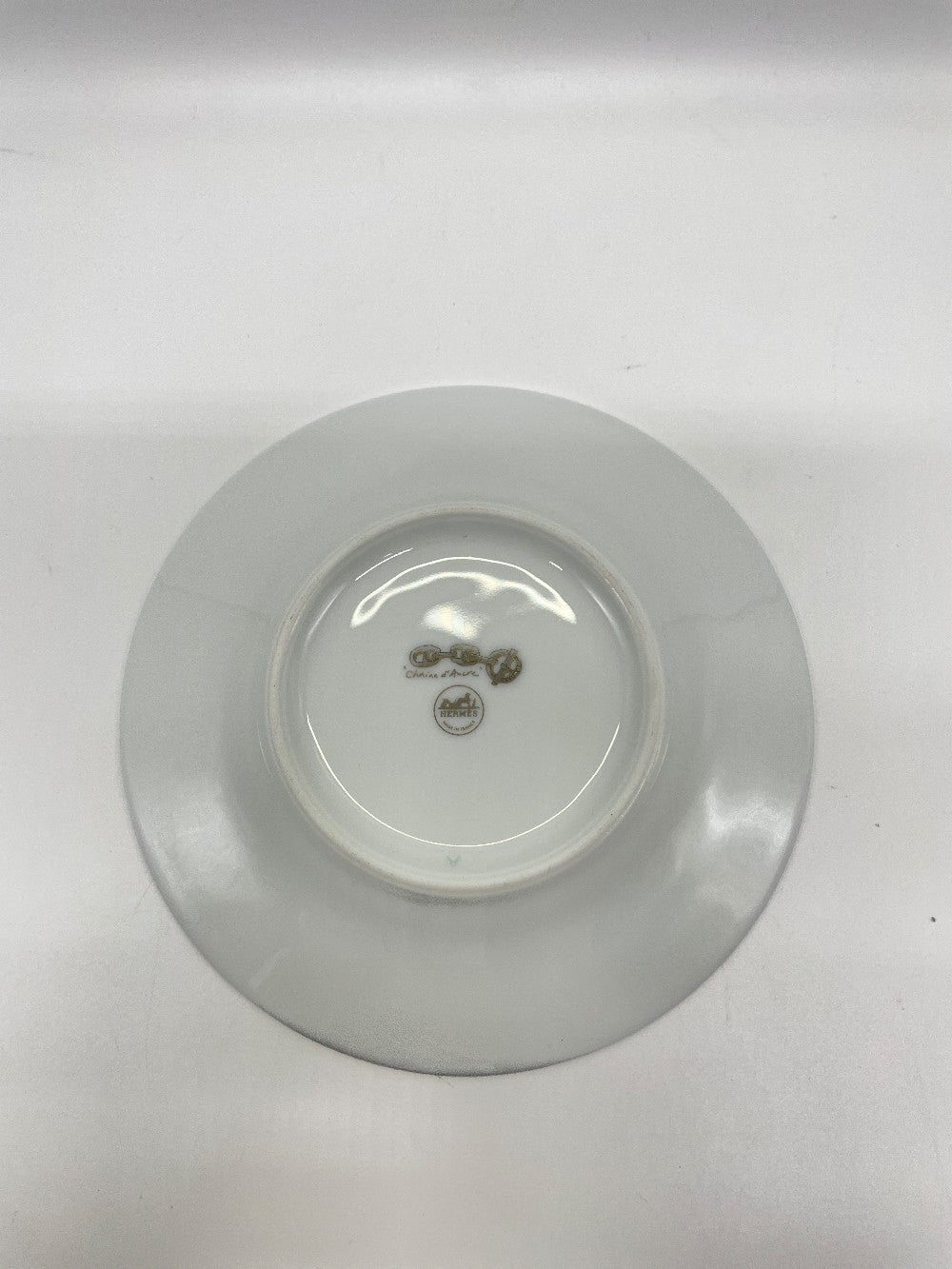 Brand New. Hermes Chaine Dessert Plate|13222