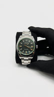 Preowned. Rolex Milgauss Black Dial Oyster Bracelet All Steel 40MM 11.5 Links 2018|14400