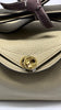 Like New. Hermes Mini Lindy Togo Beige Marfa. WMM24BV|9761