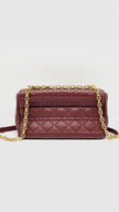 Preowned. Dior Caro 30 Montaigne Maroon.09MA0251|13960