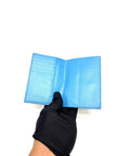 Brana New. Bottega Cassette Bifold Zip Wallet Light Blue|16931