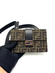 Preowned. Fendi Zucca Sling Canvas Brown|16984