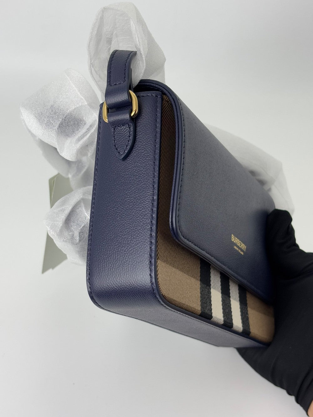 Brand New. Burberry Sling Blue|6312