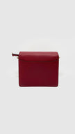 Preowned. Hermes Roulis 18 Rouge Grenat GHW Evercolor. XHA011ES|15095