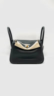 Brand New. Hermes Lindy 26 Black Togo GHW. KMM984DD|10236