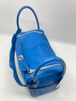 Preowned. Hermes Lindy 30 Blue Hydra Evercolor PHW. TAS011IG|9113
