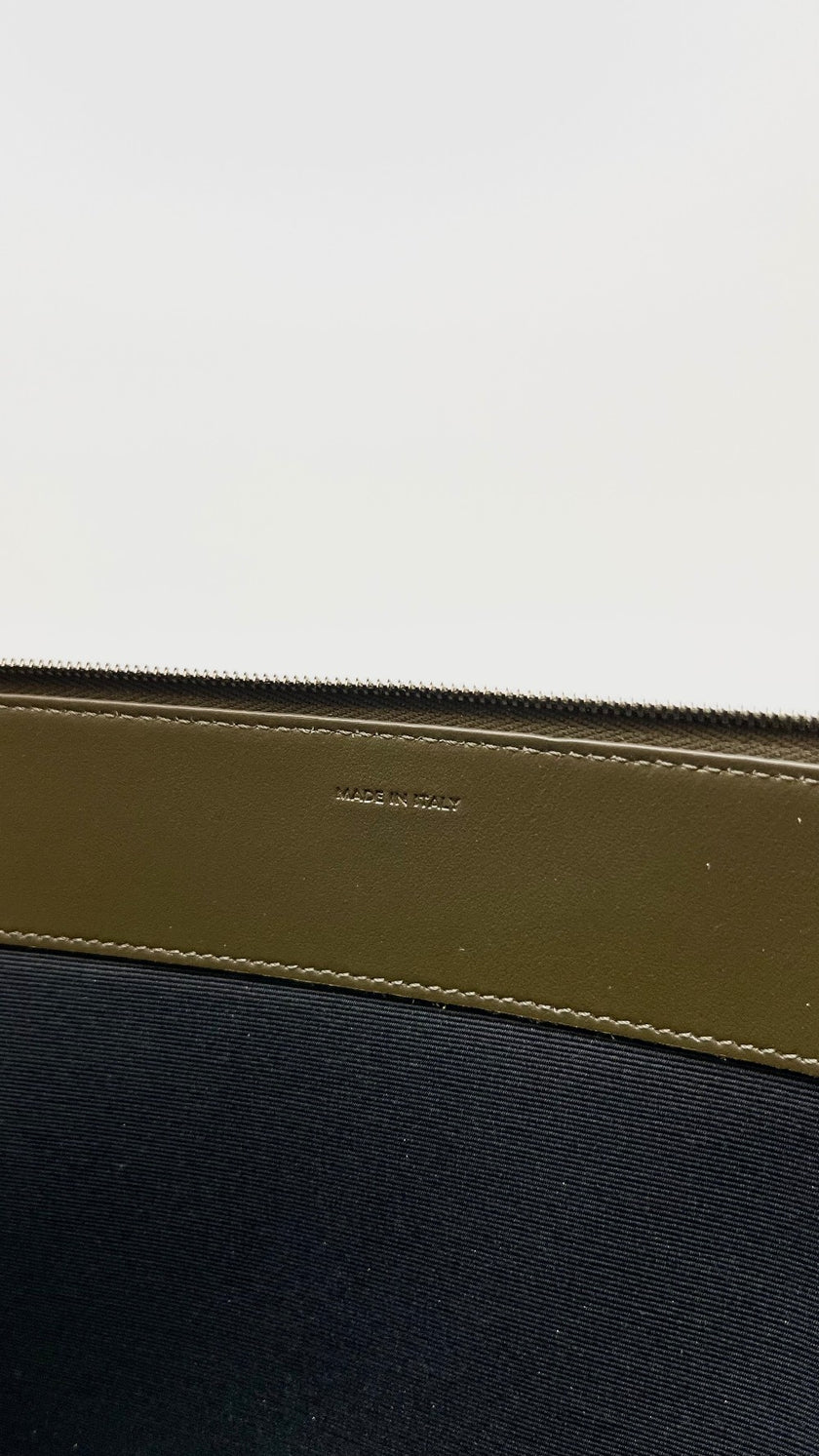 Preowned. Celine Document Pouch Gray|16895