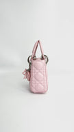 Brand New. Lady Dior Mini Pale Pink. 15-MA-0211|4400