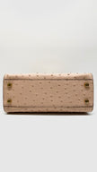 Brand New. Fendi Peekaboo Small Ostrich Pink|7845