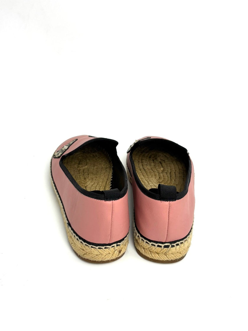 [SALE] Preowned. Fendi Slip On Pink. 37.5|8327