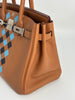 Preowned. Hermes Birkin 30 Tressage Gold. DCT636ZH|3457