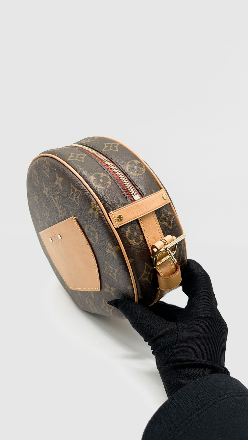 Preowned. LV Boite Chapeau Souple Monogram MM Microchip|12236