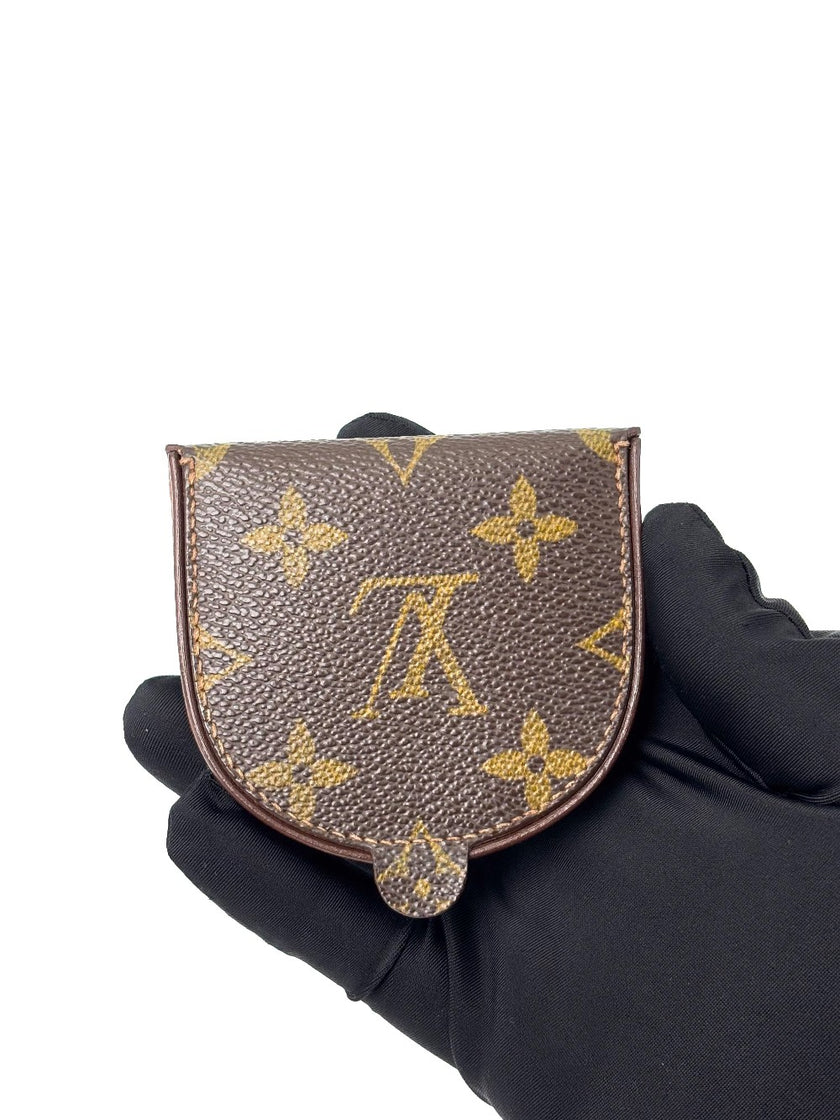 Preowned. LV Porte Monnaie Coin Purse Mono|6527