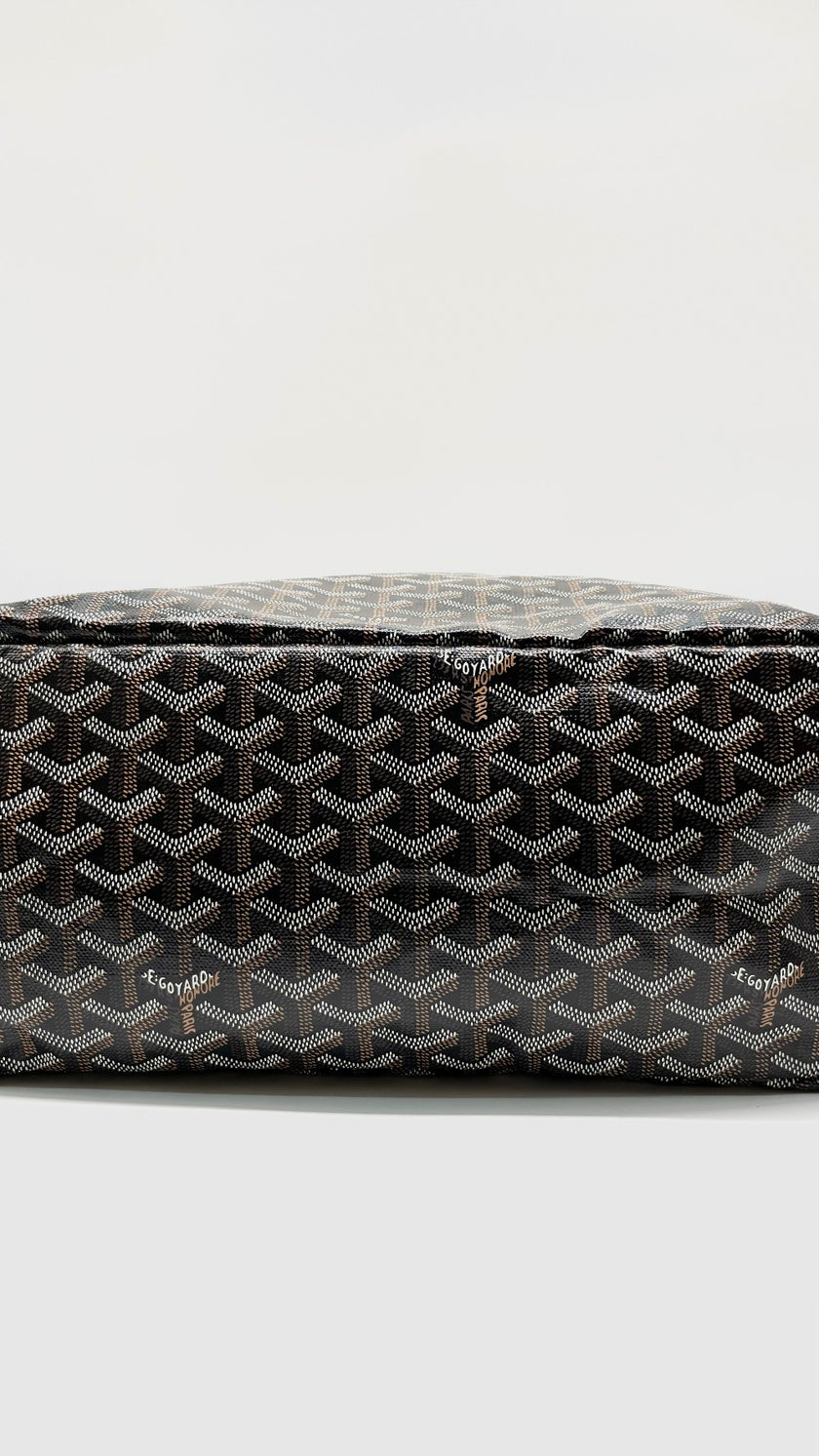 Brand New. Goyard St. Louis PM Black/Tan. CHN020251|10151