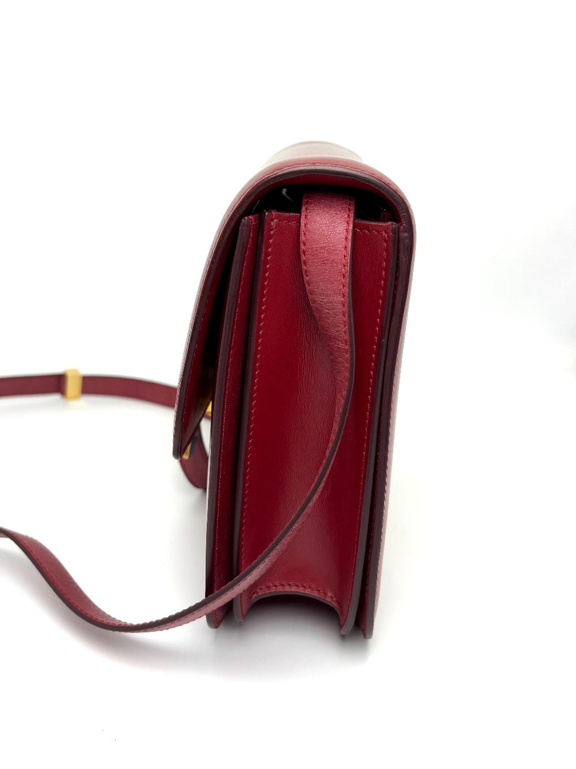 Preowned. Celine Box Red|6351