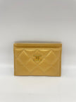 Brand New. Chanel Card Holder Gold. 28039593|12527