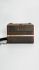 Preowned. LV Time Trunk Twist Damier Shoulder Bag MM SHW. SL2158|4670