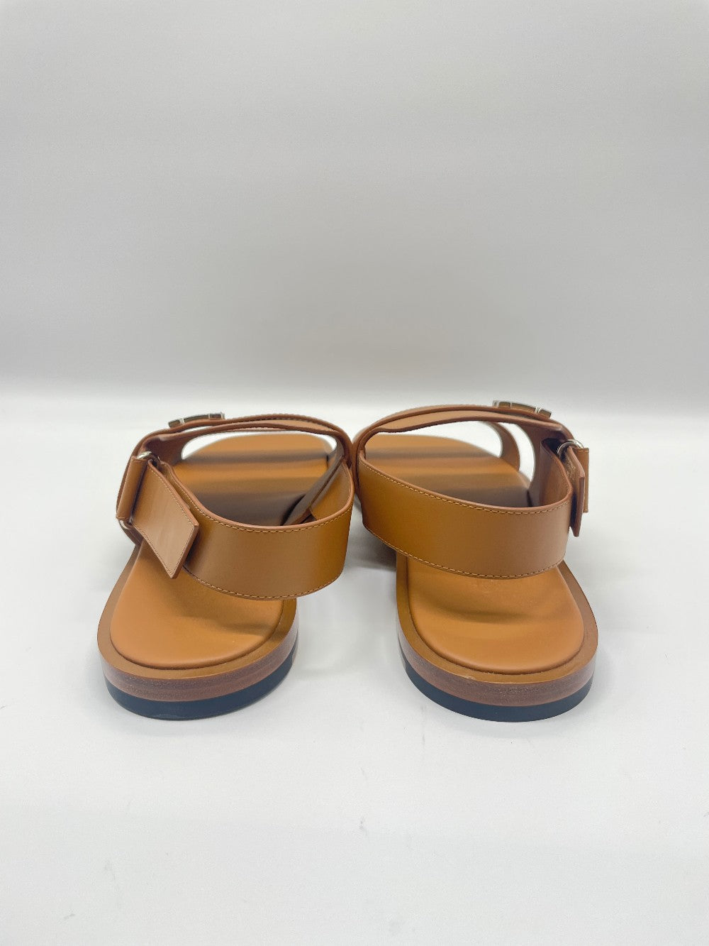Brand New. Hermes Giacomo Sandals Gold for Men. 42|9174